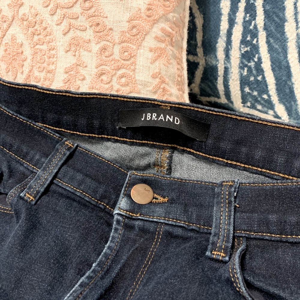 J Brand long flare stretch denim size 32 $